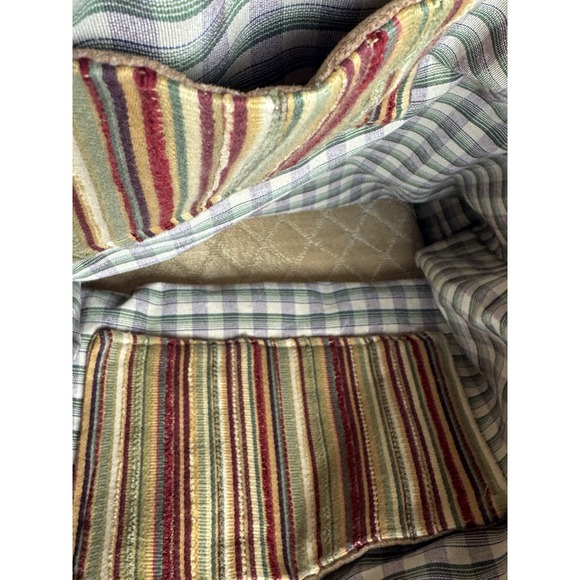 Tribal Boho Canvas Woven Southwestern Large Shoulder Tote Bag Purse - Picture 4 of 12